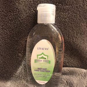 hand sanitizer
